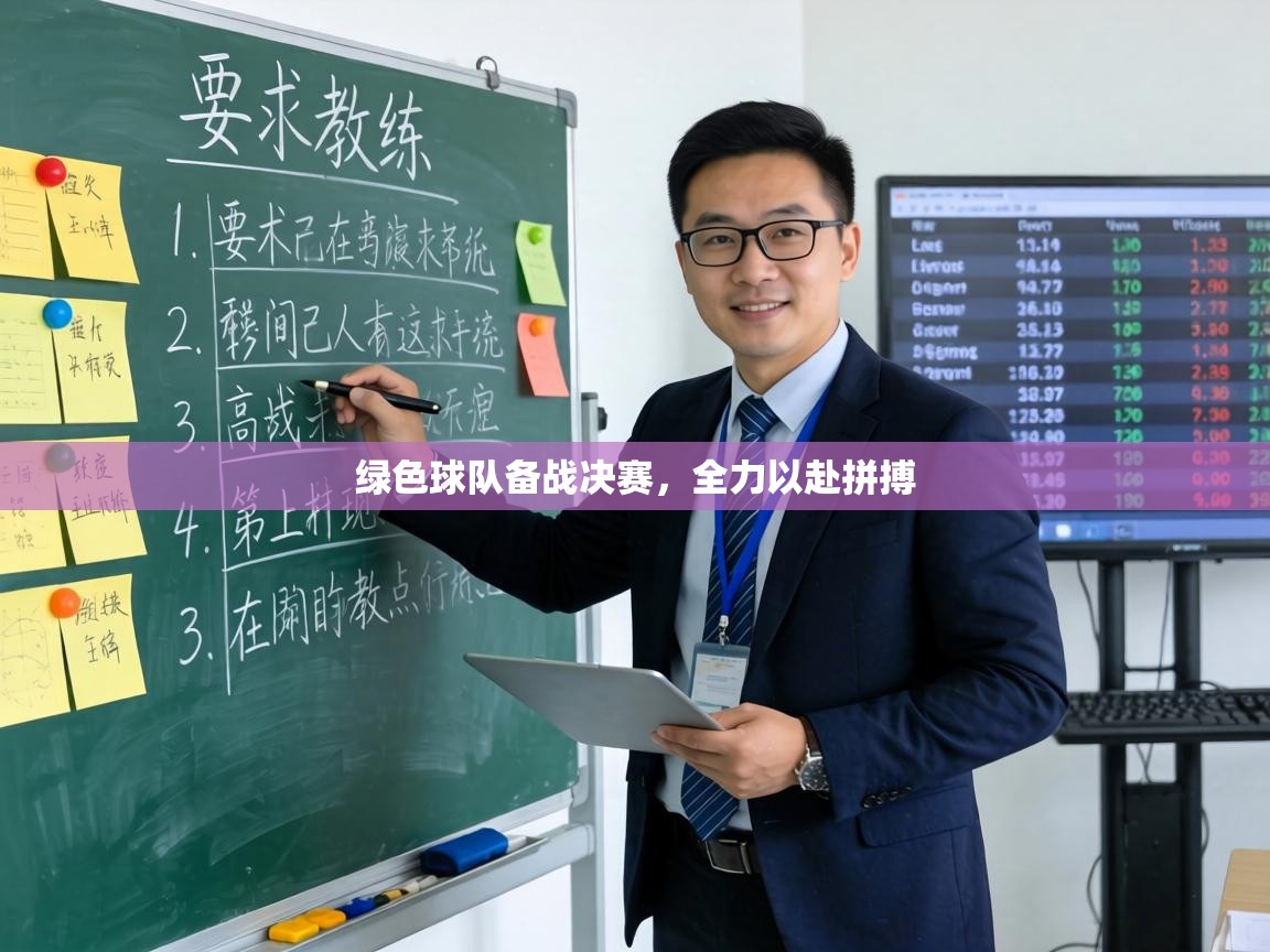 绿色球队备战决赛，全力以赴拼搏  第1张